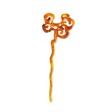 Tortoise Shell Smoky Cloud Hair Chopstick-nunchi