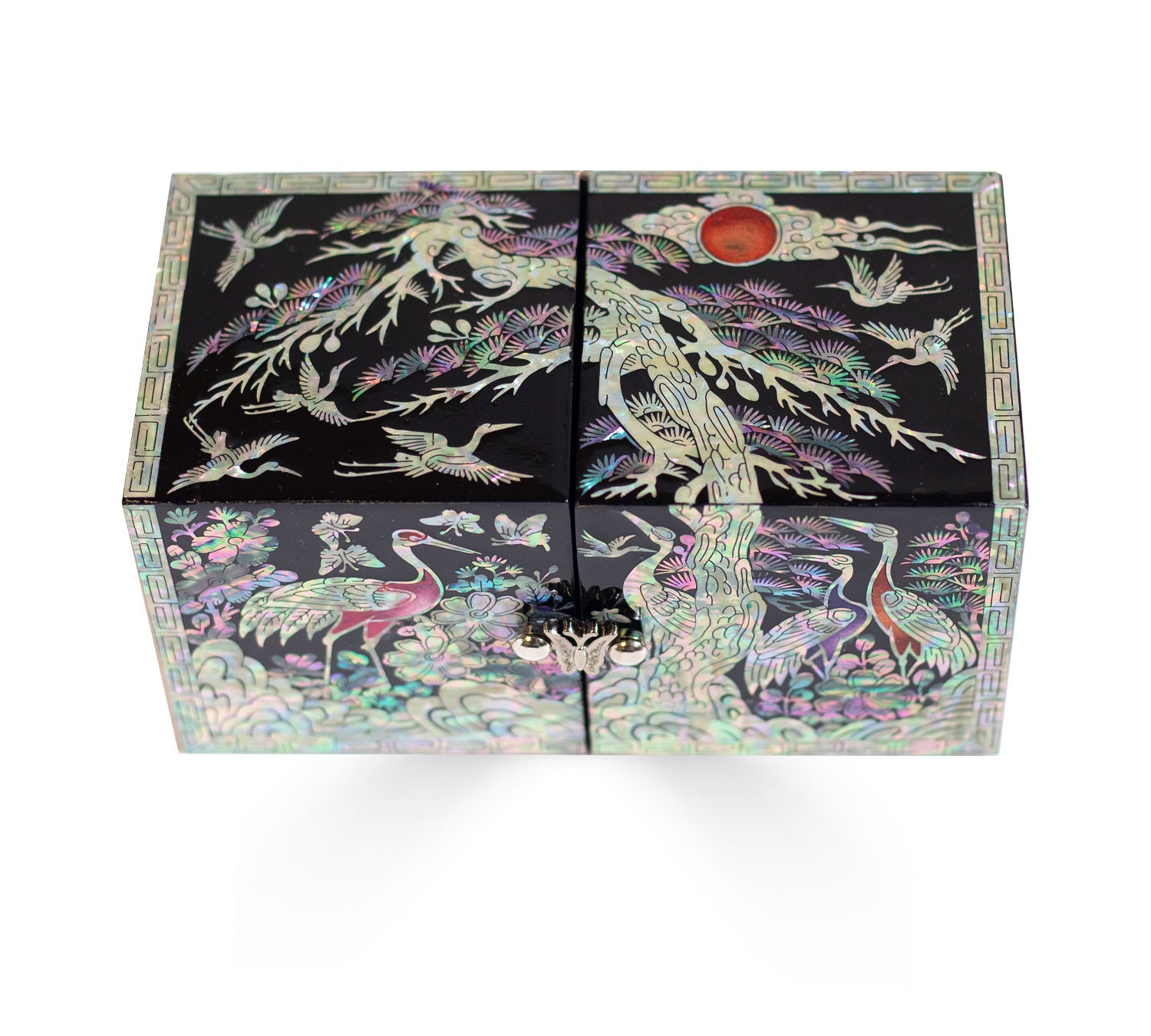 Twilight Cranes Dresser-nunchi