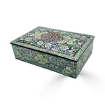 Medium Flower Butterflies Mother of Pearl Jewelry Box-nunchi
