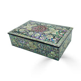 Medium Flower Butterflies Mother of Pearl Jewelry Box-nunchi