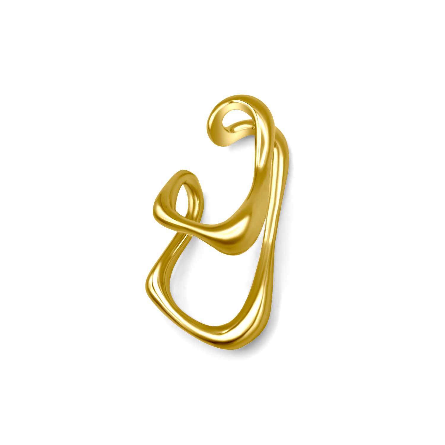Venus Gold and Diamond Body Earrings - nunchi – NUNCHI