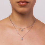 Molten "Family" Hanja Necklace - Silver-nunchi