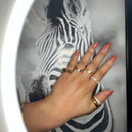 Double Stack Ring-nunchi