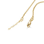 Black Onyx and Diamond Heart Necklace-nunchi