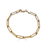 Bold Paperclip Chain Bracelet-nunchi