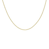 Diamond Cut Sparkle Chain Necklace-nunchi