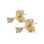 Customizable Diamond Stud Earrings-nunchi