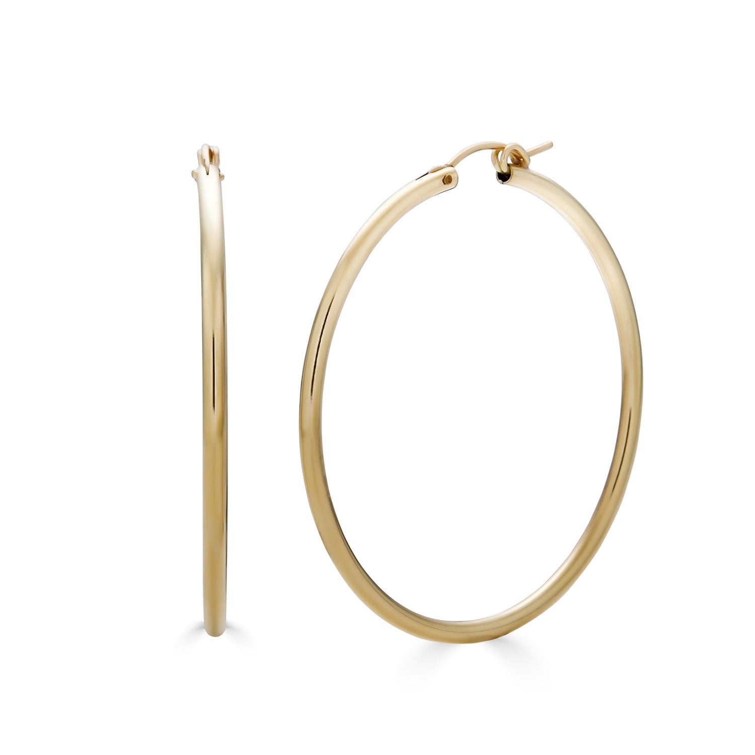 Large Gold Filled Hoops-nunchi