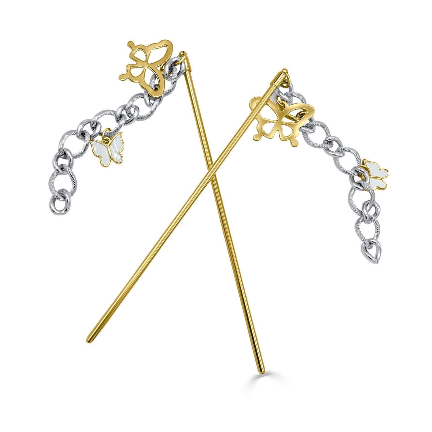 Butterfly Chain Link Chopsticks-nunchi