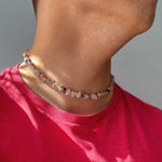 Niji Pastel Crystal Choker-nunchi