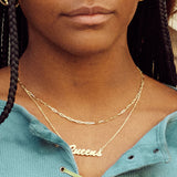 Paperclip Chain Necklace-nunchi