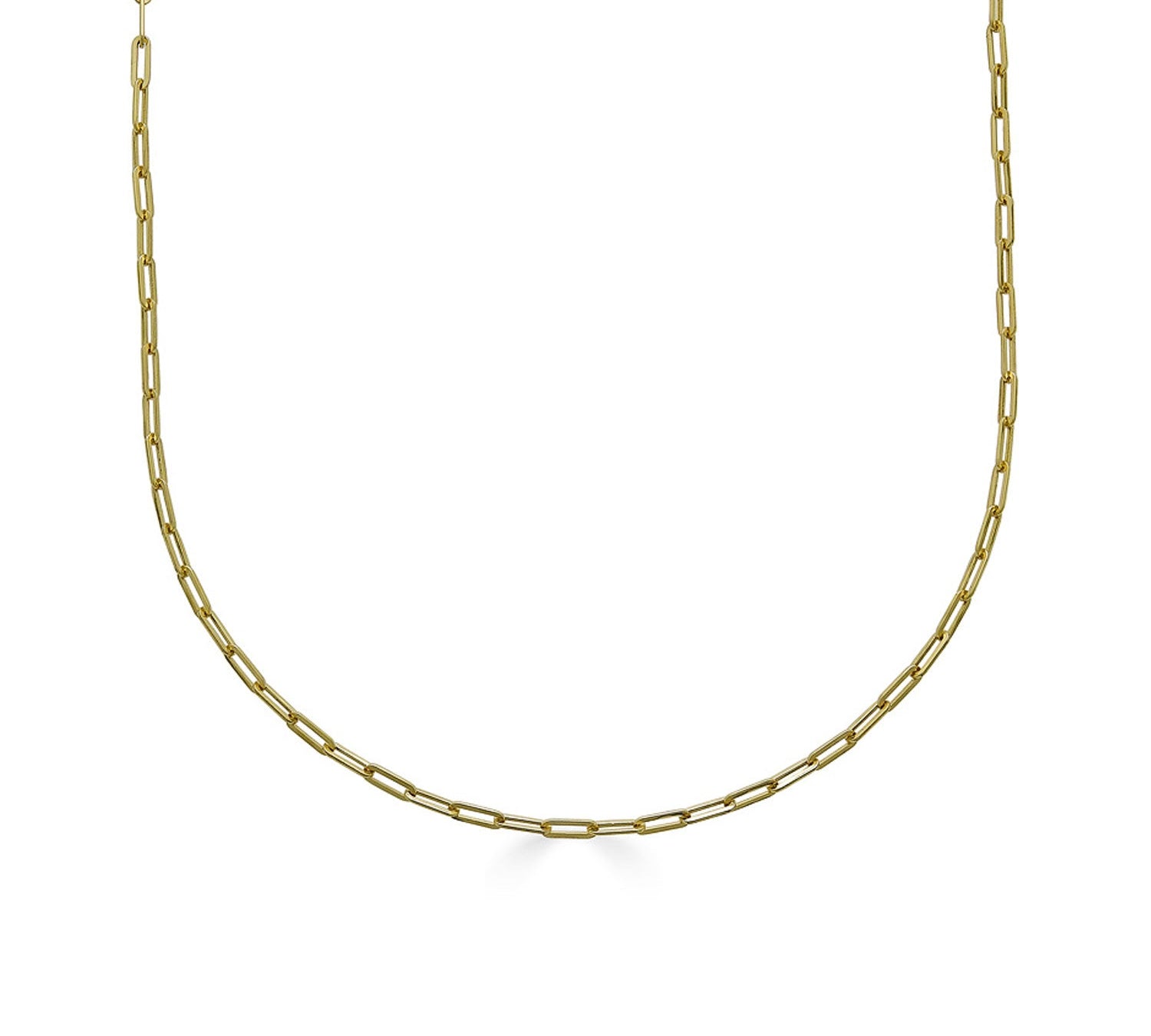 Paperclip Chain Necklace-nunchi