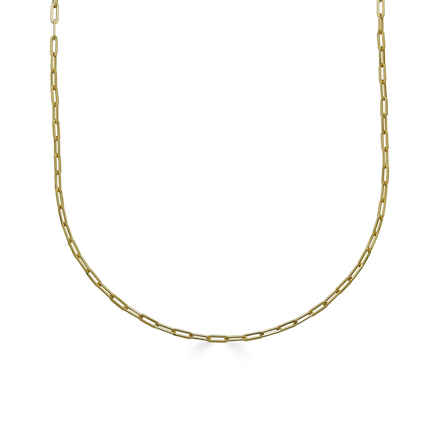 Paperclip Chain Necklace-nunchi