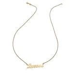 Script Nameplate Necklace-nunchi