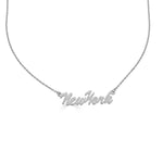 Script Nameplate Necklace-nunchi